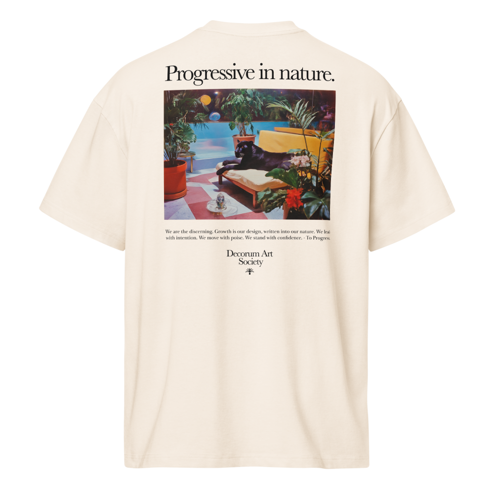 Progressive in Nature DAS Box Tee - Ivory